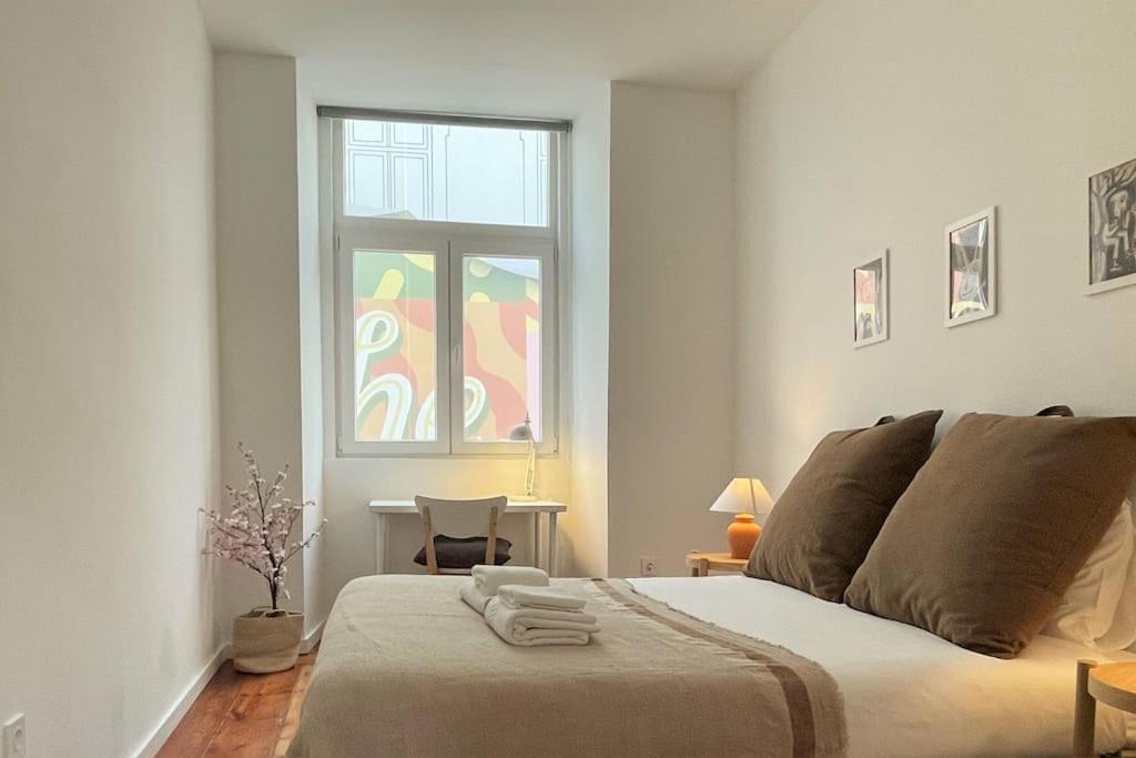 Sj2dee Heart Of Baixa New Air Conditioning Spacious 2 Apts 4br2ba Lejlighed *